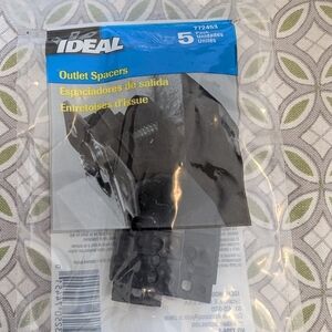 Ideal Black Outlet Spacers